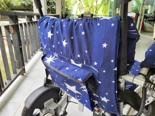 Wheelchair Upholstery Transformation Set-from Seal Supplies for Manual wheelchairs (Star)