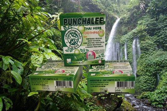 3 xPUNCHALEE Thai Herb Toothpaste 25 g