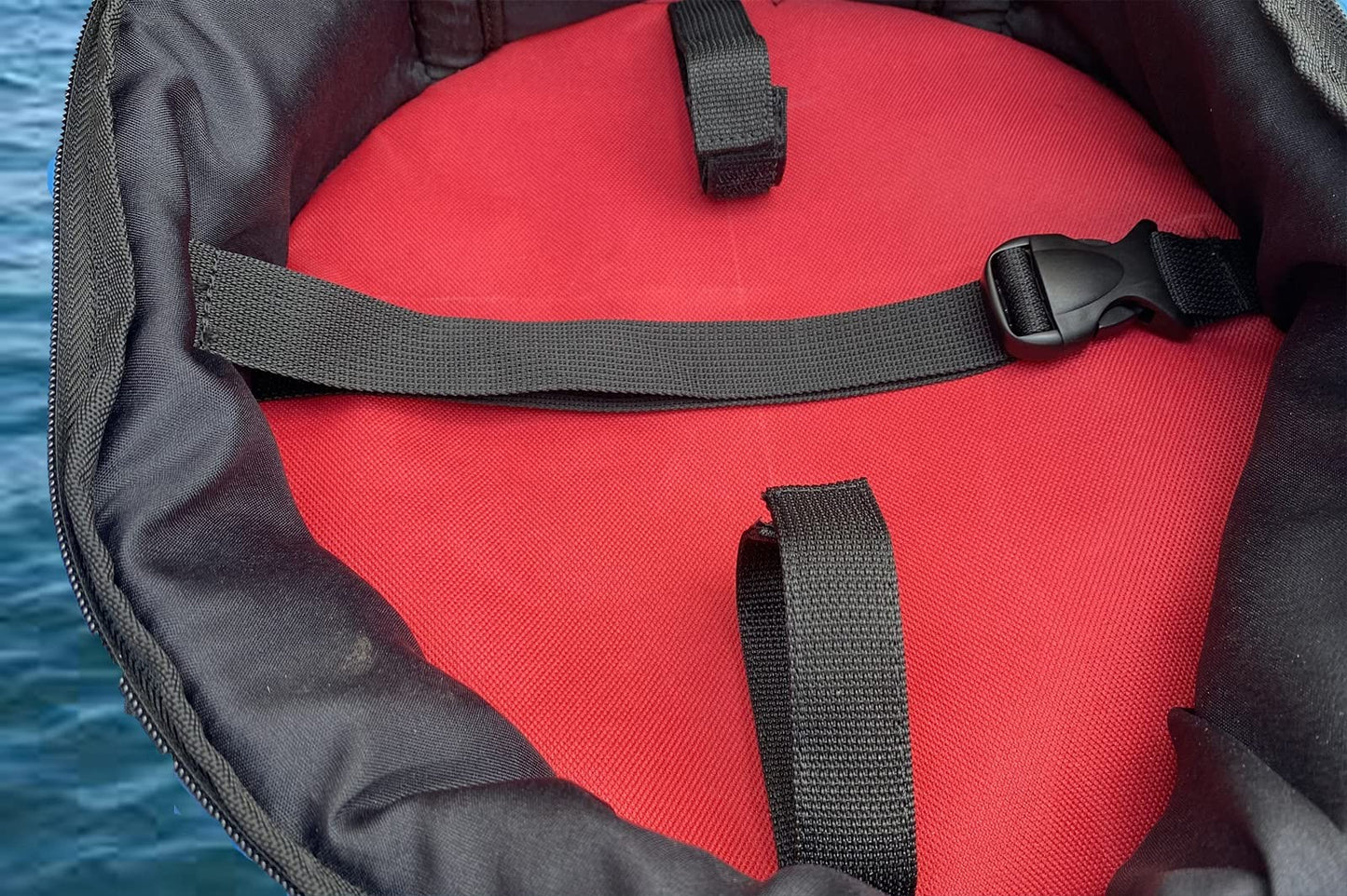 Scuba Diving Regulator Bag by AKMsports - Durable Water-Resistant Black Bag