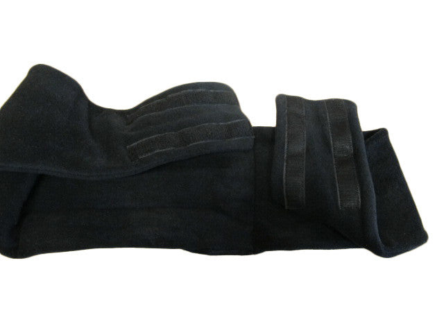 Hot and cold rice packs for lower back