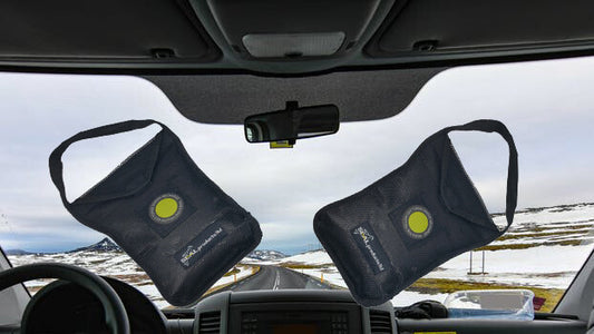 2x  xlarge  DRY AIR CAR/HOME DEHUMIDIFIER BAG MOISTURE ABSORBER/RECHARGEABLE