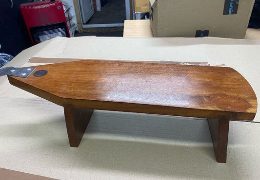 Wooden Coconut Scraper Home Kitchen Tool Stainless Steel Grater