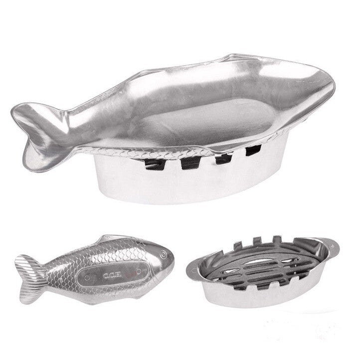 Stainless Steel Thai Fish Cooking Serving Tray Set