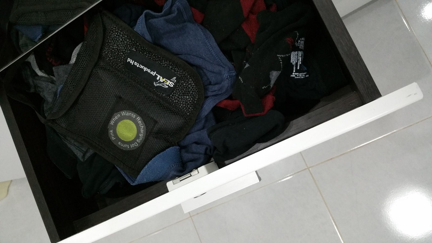 CAR DEHUMIDIFIER  +  AIR PURIFIER /Black Streak