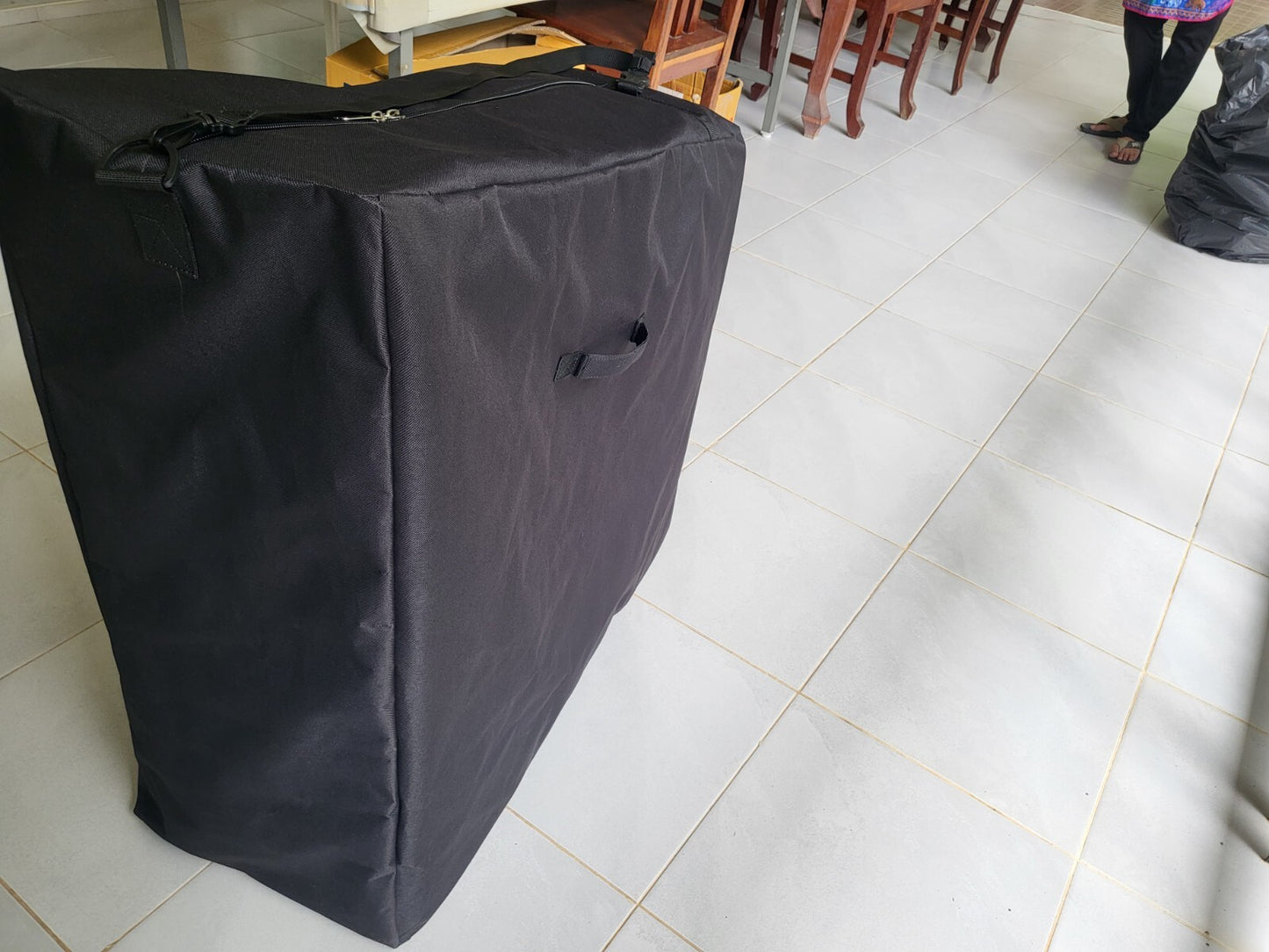 Wheelchair travel storage bag ,fits most wheel chairs including some electric on