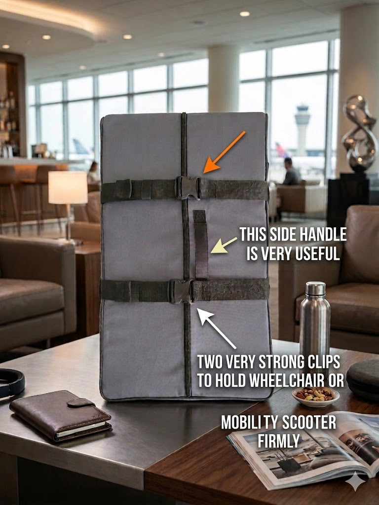 The Seal W75 wheelchair/mobility scooter travel storage cover