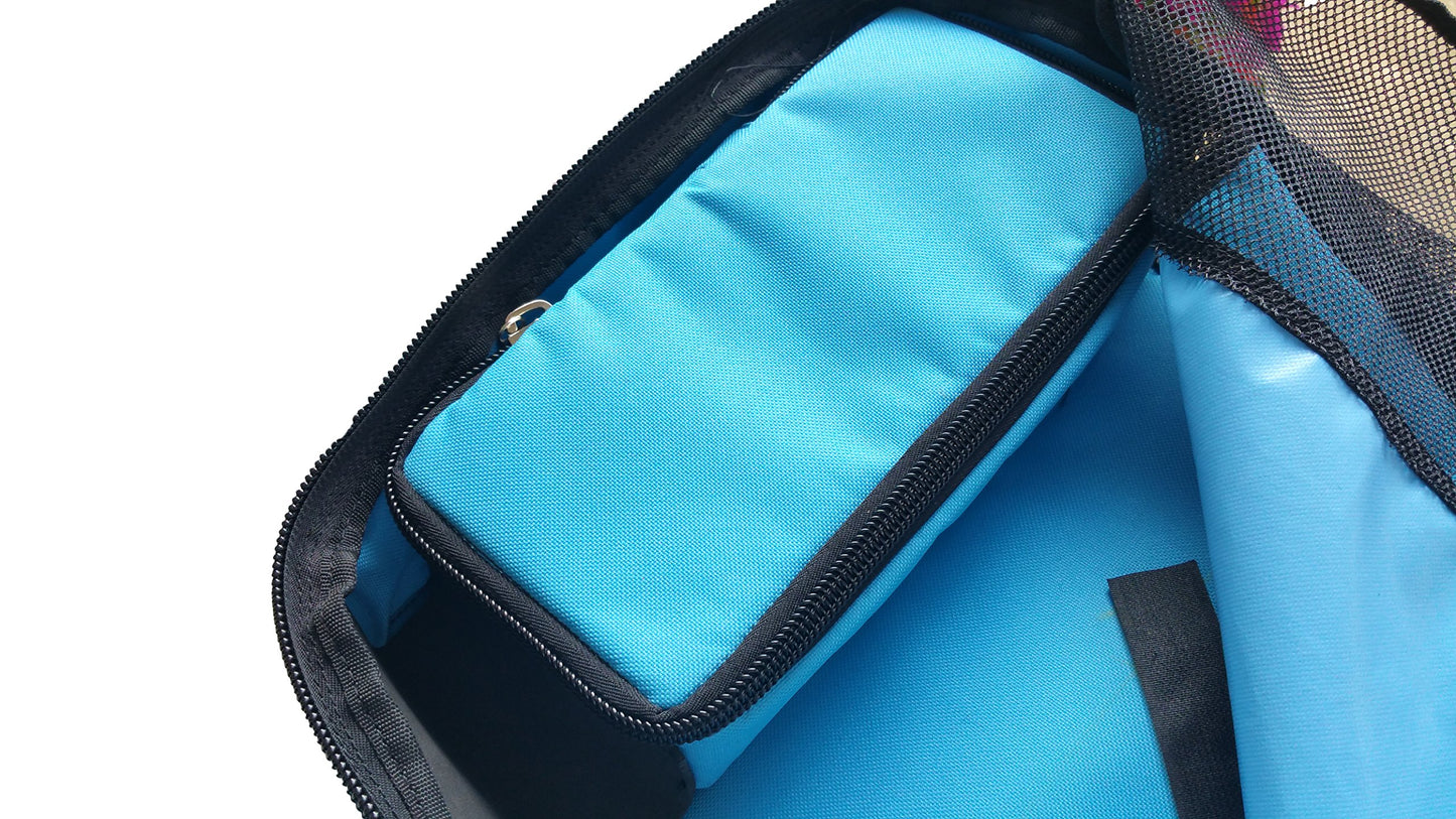 AKM-Fin-Bag Snorkel-Diving-Swimming-Fin BLUE