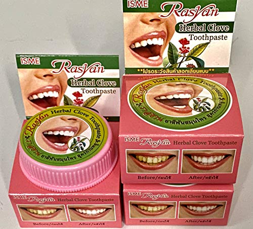 3 Rasyan ISME Herbal Clove Toothpaste Tooth paste Anti Bacteria Bad Breath Decay