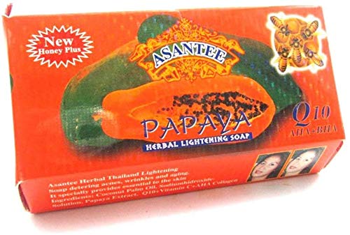 Asantee Thai Papaya Herbal Skin Lightening Soap 125g