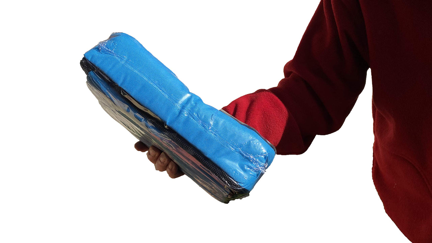 AKM-Fin-Bag Snorkel-Diving-Swimming-Fin BLUE