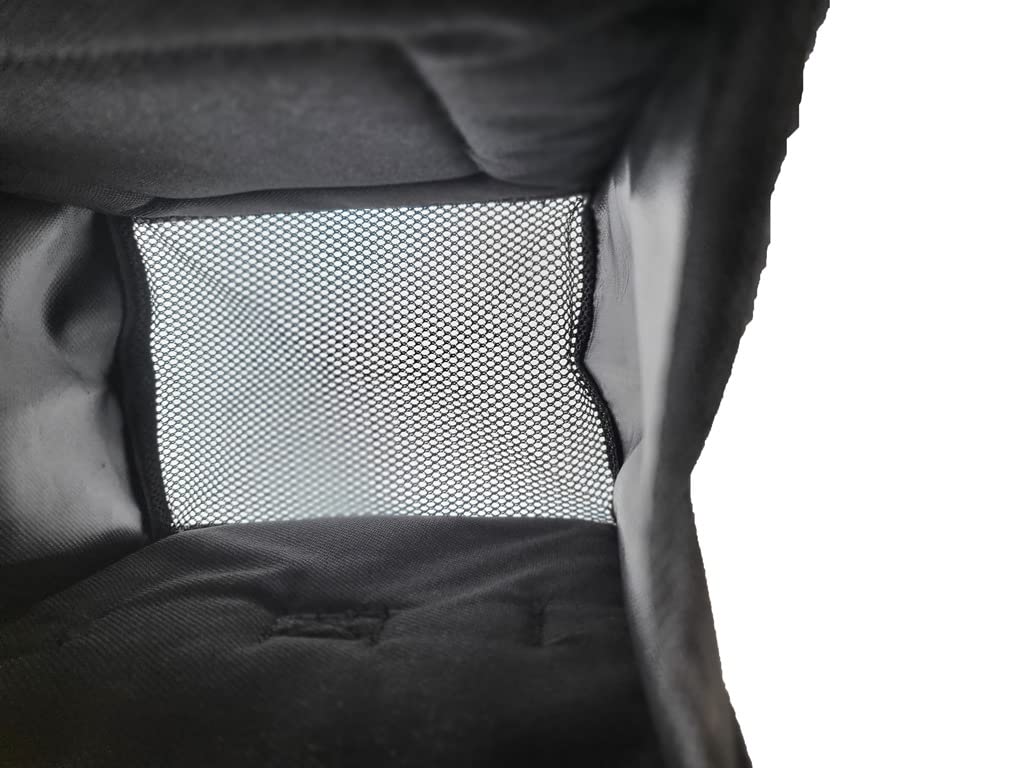 AKM-Scuba Diving Cargo Carying Leg, Strap On Pocket Large Black