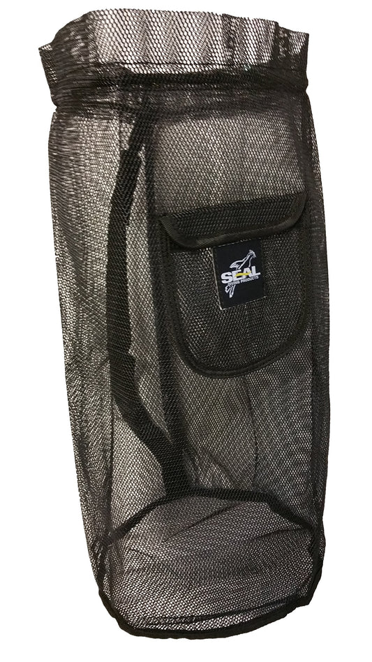 DRAW STRING RING MESH BAG ,SCUBA DIVING FOOTBALL ,HIKING ,CAMPING ,ANY SPORT (Medium 35L 28x62cm)