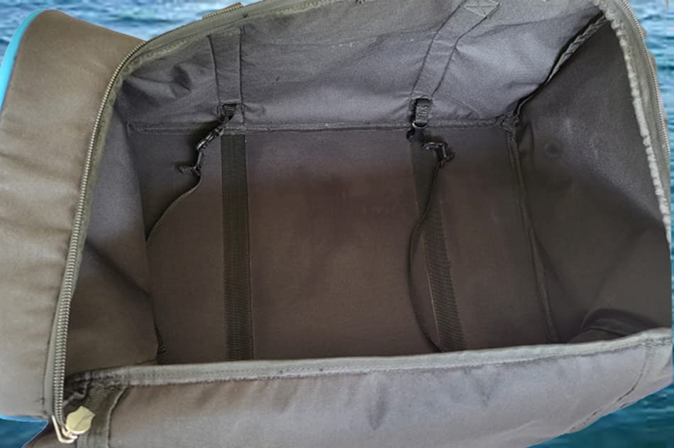 Waterproof Dry Sports, Bag Suitable for, Diving,Snorkeling Swimming, Beach, Swimming Pool, by AKMsports 100Lt Inshore Range