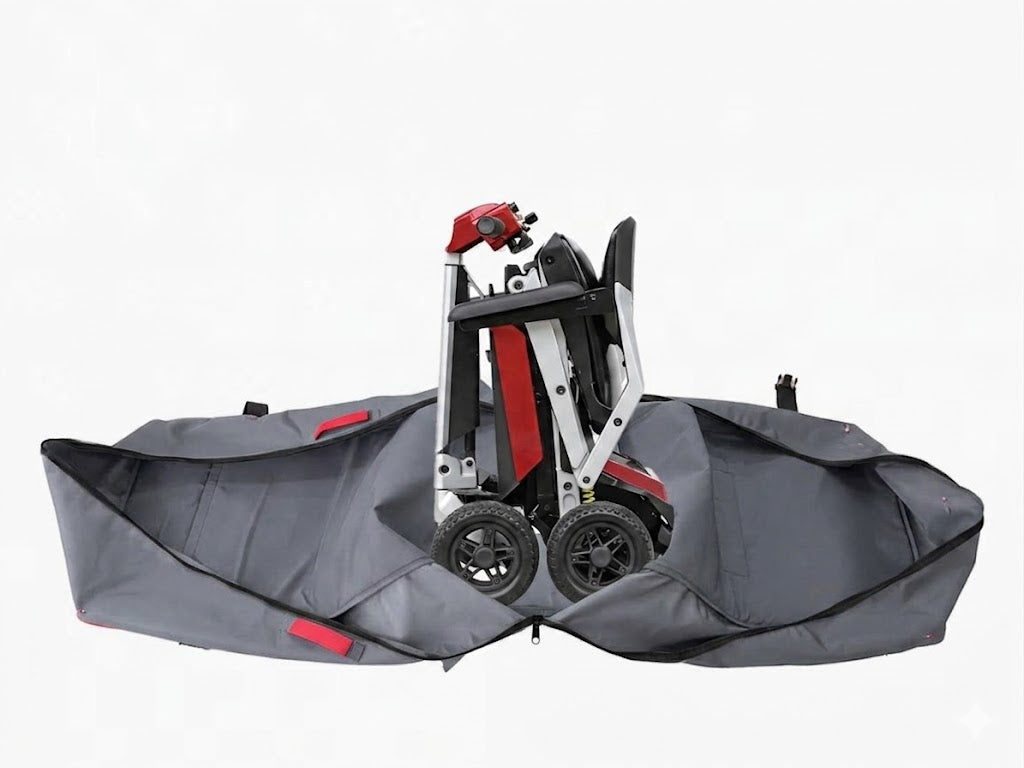The Seal W75 wheelchair/mobility scooter travel storage cover