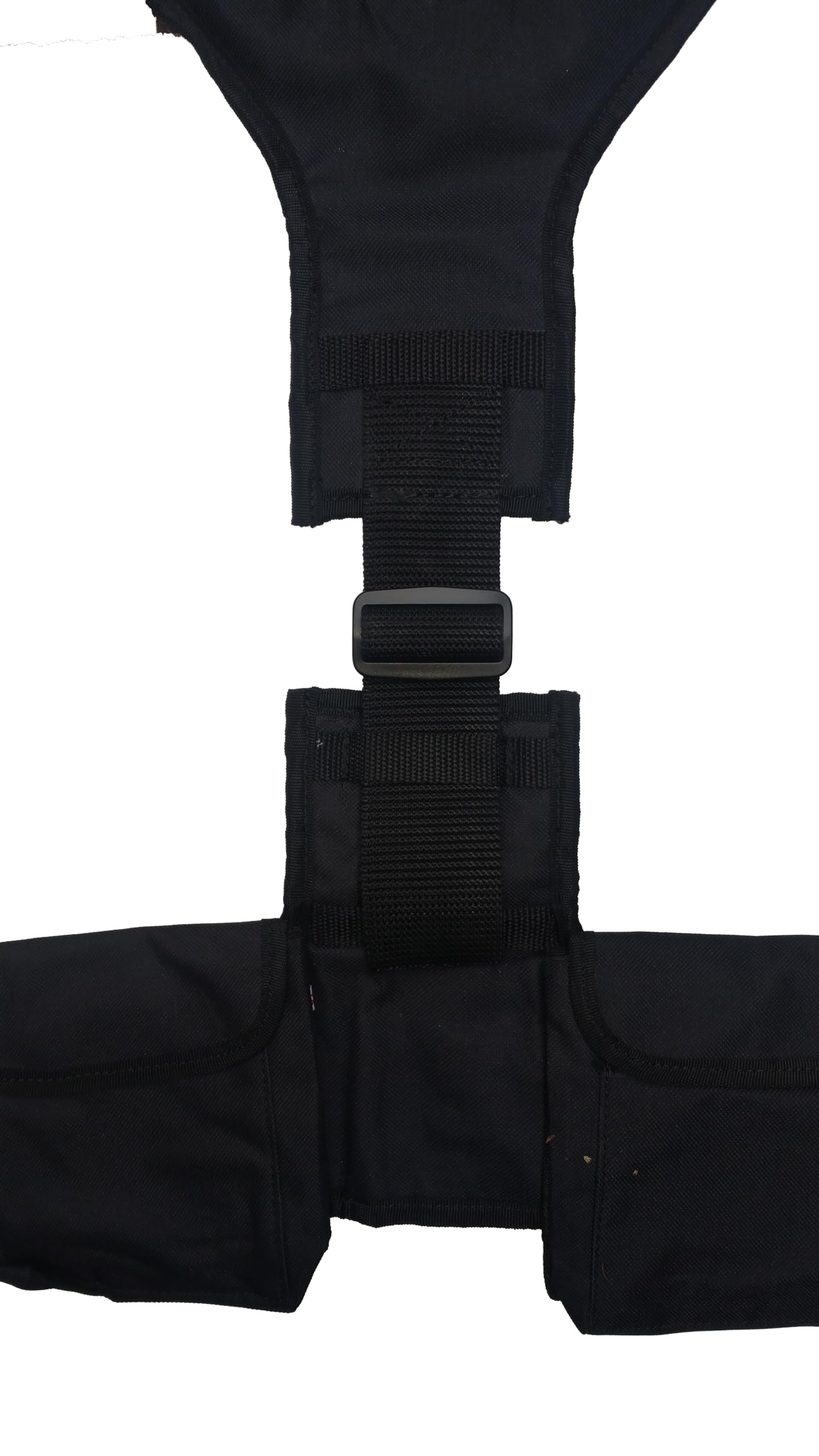 Large AKM SPORTS Scuba Diving Weight Harness, Black and Yellow, ,