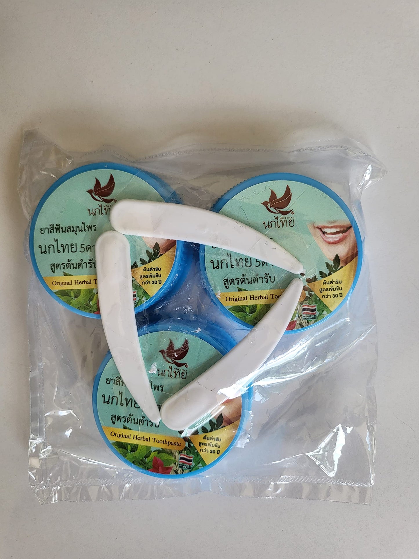 3 X Nokthai Herbal Toothpaste