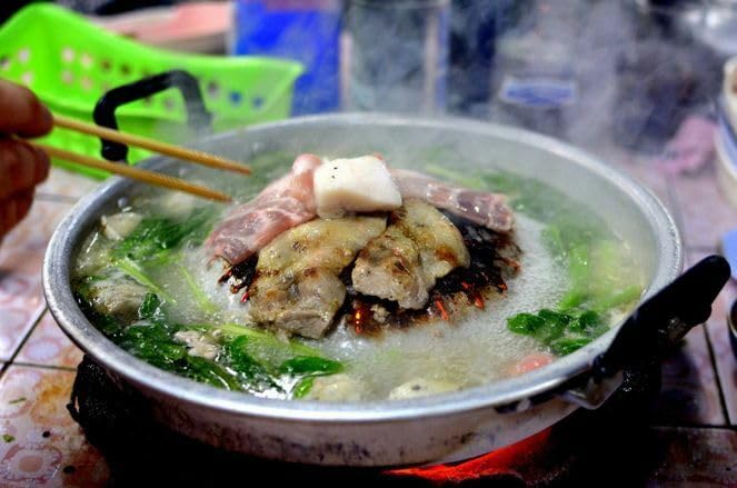 AKM Thai Grill, Thai Barbecue, Korean Barbecue, Muh Ka Ta, Thai Table Fondue