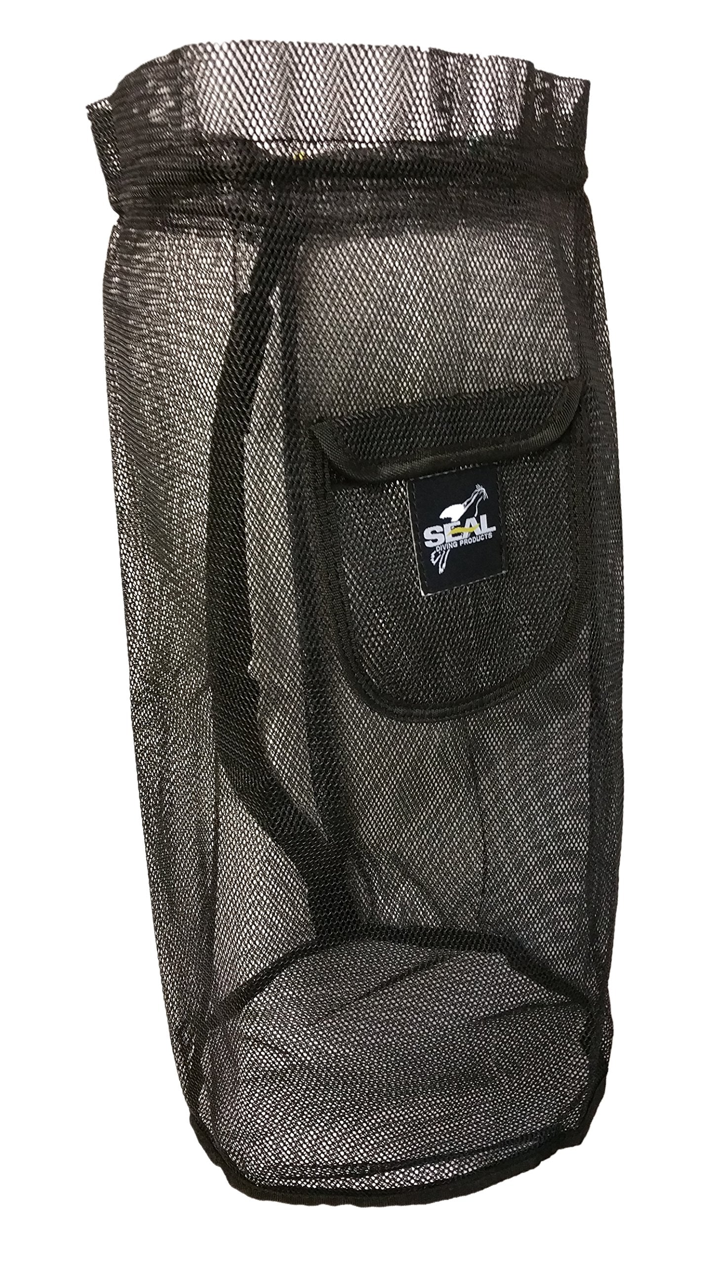 DRAW STRING RING MESH BAG ,SCUBA DIVING FOOTBALL ,HIKING ,CAMPING ,ANY SPORT (Medium 35L 28x62cm)