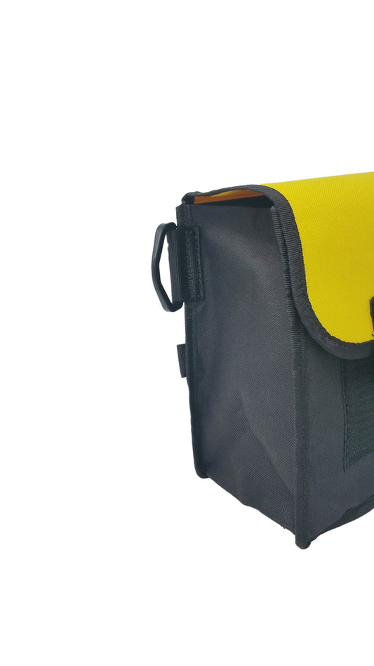 AKM-Scuba Diving Cargo Carying Leg, Strap On Pocket Large Yellow
