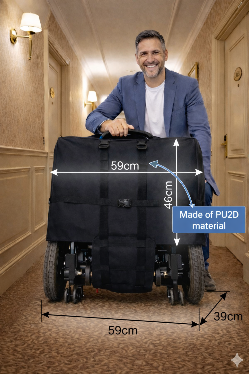 Cover Suitable for Folding Electric Chair -by Seal Products