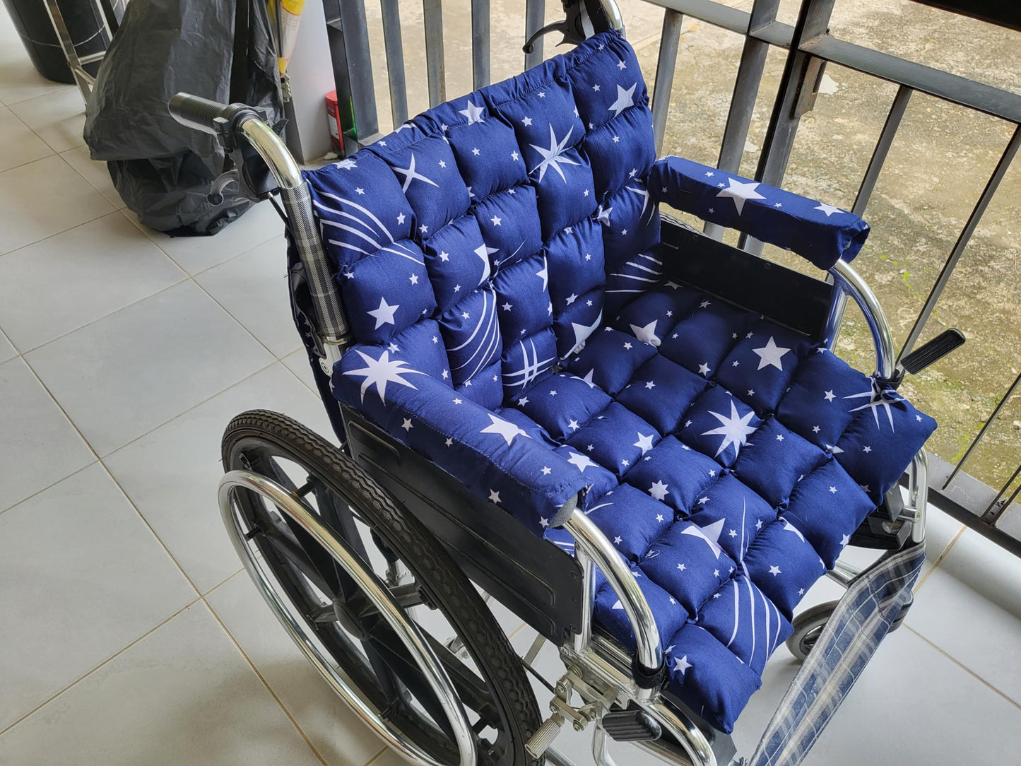 Wheelchair Upholstery Transformation Set-from Seal Supplies for Manual wheelchairs (Star)