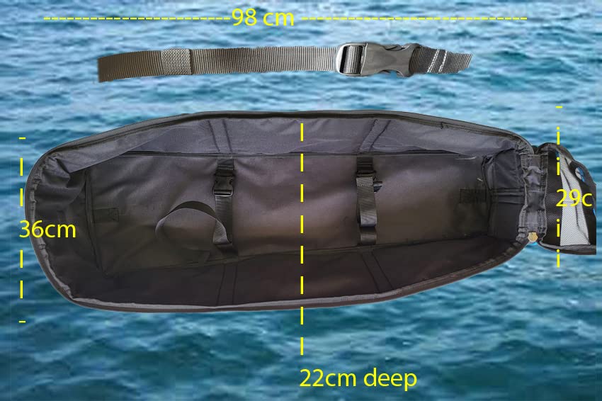 Scuba Diving Long Fin Bag freedivng -by AKM