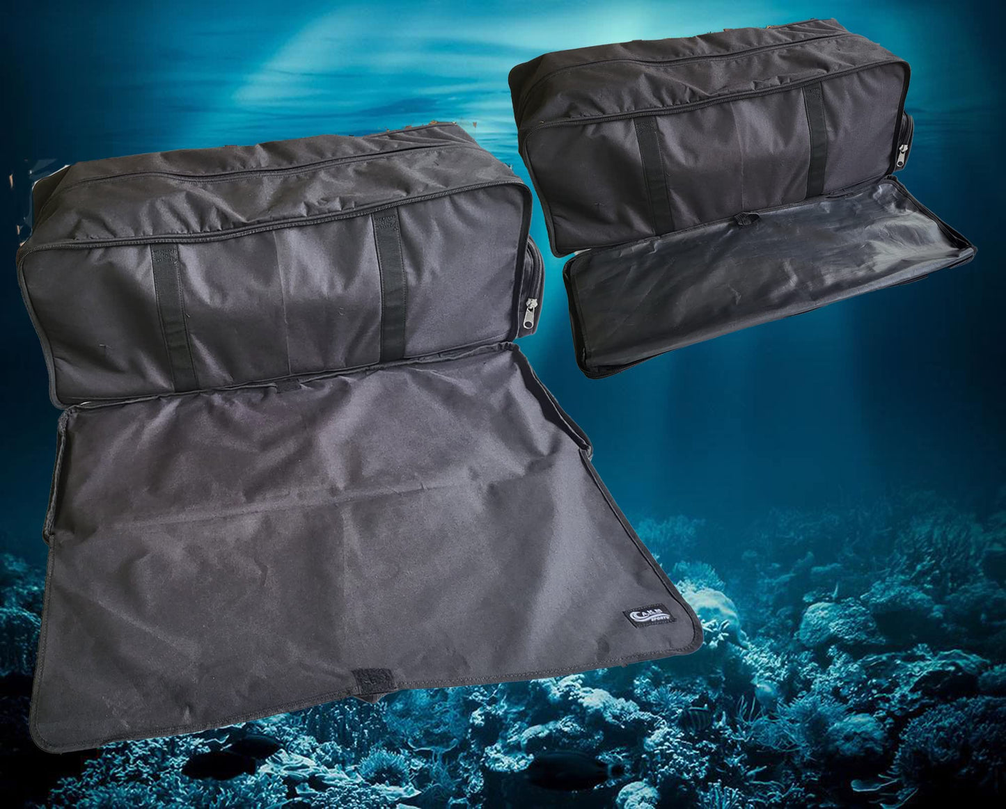 AKM sports 81Lt Roller Bag , With Built in Changing Mat for Diving ,Swimming , Beach , Gym , (Yellow ))