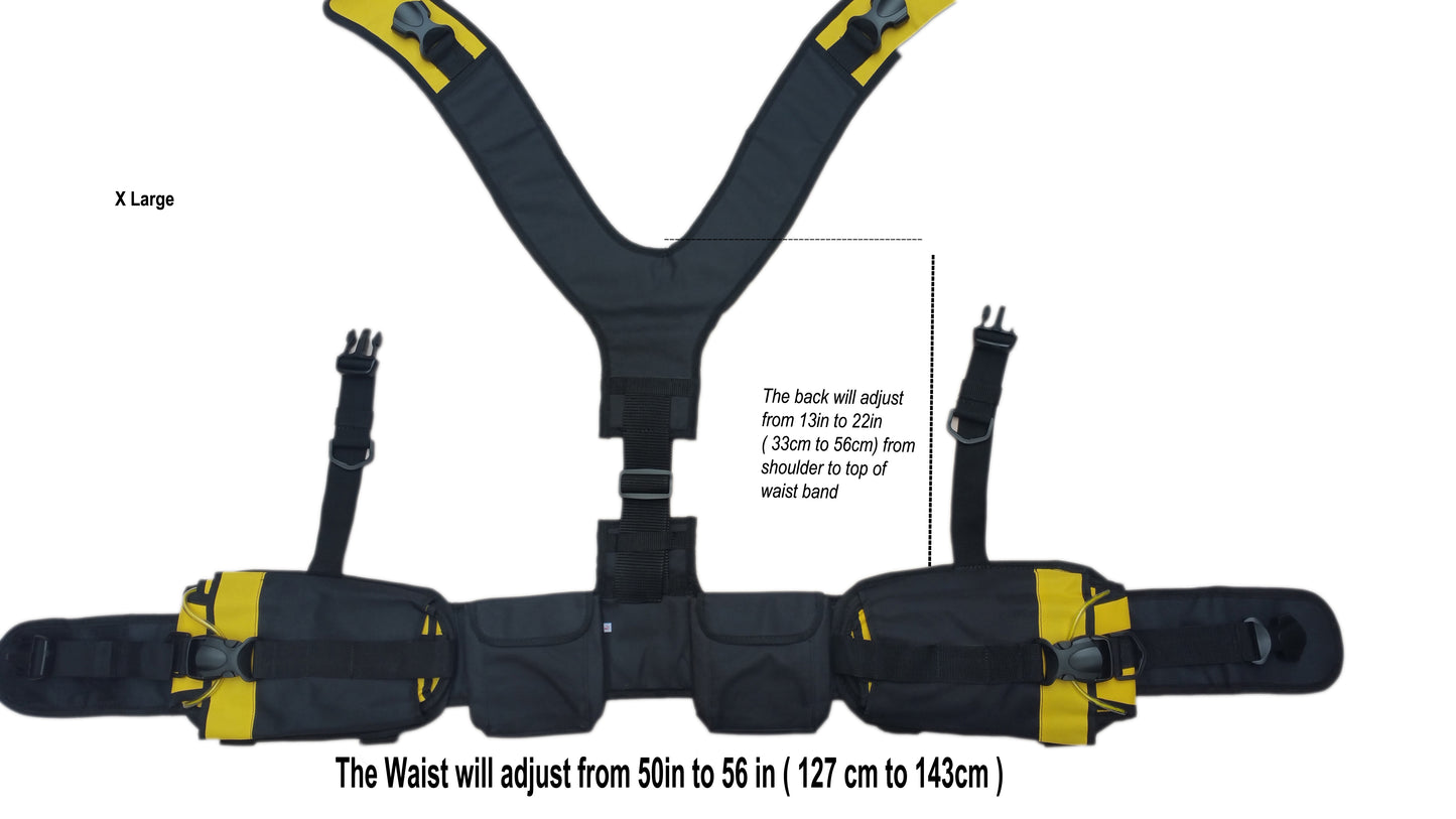 Scuba Diving Weight Harness  by AKM SPORTS