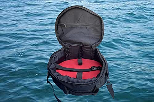 Scuba Diving Regulator Bag by AKMsports - Durable Water-Resistant Black Bag